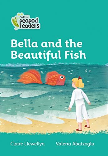 Book cover: girl looking at a large orange fish in the sea.