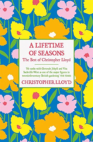 Book cover with bright floral pattern and red title text.