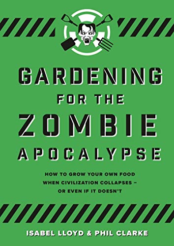 Green book cover with white text: "Gardening for the Zombie Apocalypse".