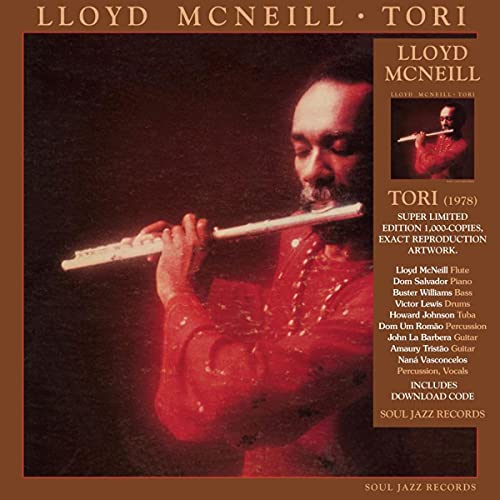 CD cover: Lloyd McNeill playing flute, with text listing musicians.
