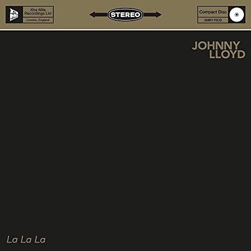 Black CD case with "Johnny Lloyd" and "La La La" text.