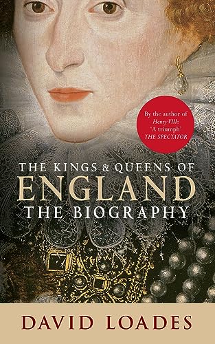 Book cover featuring a portrait of a historical English monarch.
