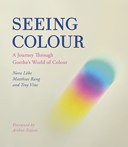 Book cover: “Seeing Colour” with a blurred, colorful gradient design.