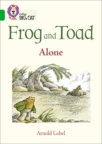 Book cover featuring Frog and Toad near a pond, illustrated style.