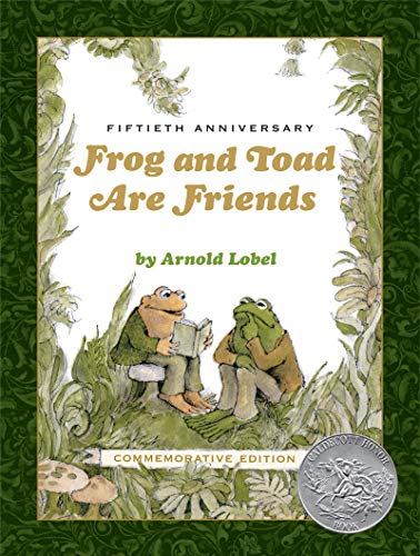 Cover of "Frog and Toad Are Friends" showing two frogs reading.