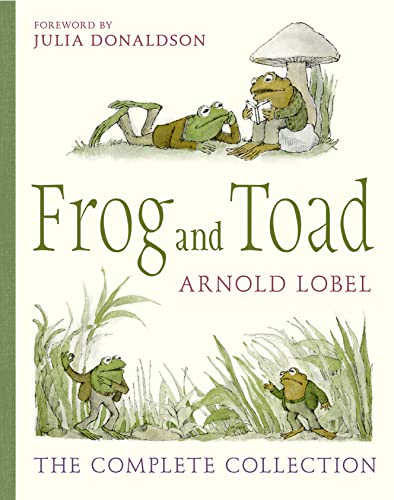 Cover of “Frog and Toad: The Complete Collection” with illustrated frogs.