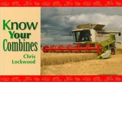 Book cover featuring a combine harvester in a wheat field.