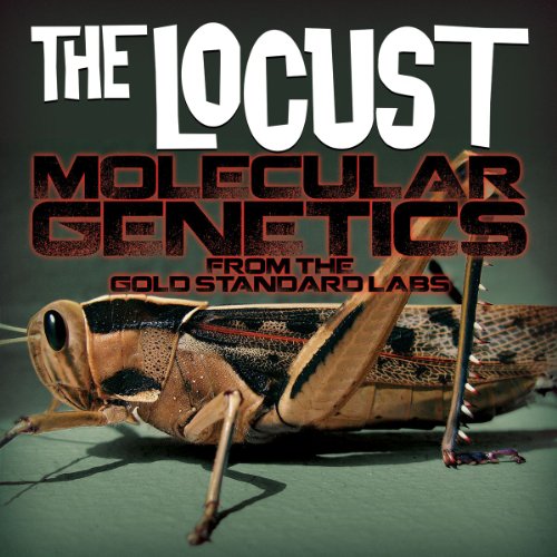 CD cover featuring a close-up of a locust with text overlay.