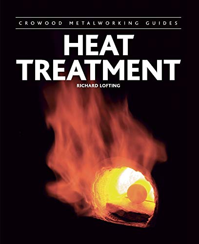 Book cover: “Heat Treatment” with image of metal in flames.