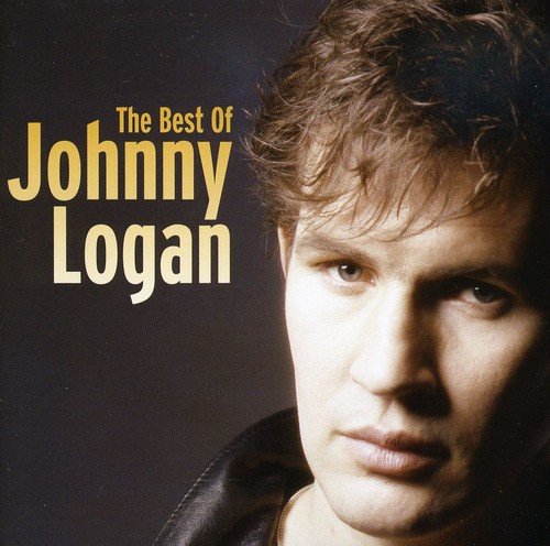 CD cover featuring portrait of singer Johnny Logan with text.