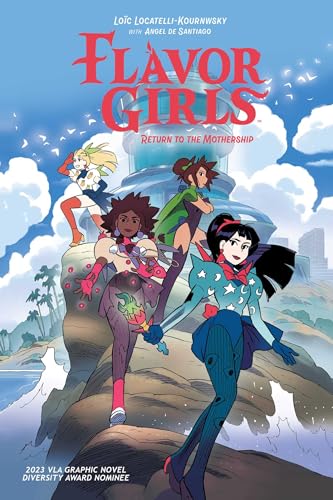 Comic book cover featuring four diverse female characters in a colorful, illustrated style.