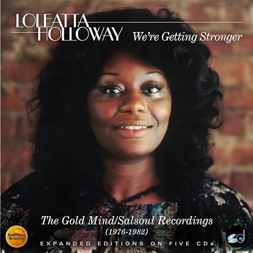 AlbumCLB album cover featuring a portrait of Loleatta Holloway against a brick wall.