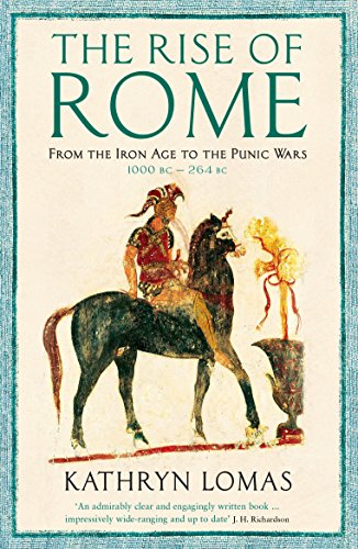 Book cover depicting a Roman warrior on horseback, ancient history theme.