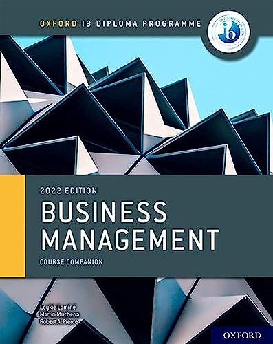 Textbook cover for Oxford IB Diploma Business Management, 2022 edition.