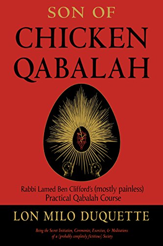 Red book cover with white text, an egg image, and author names.