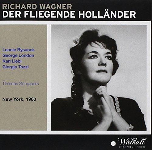 CD cover for Wagner’s “Der Fliegende Holländer” featuring Leonie Rysanek.