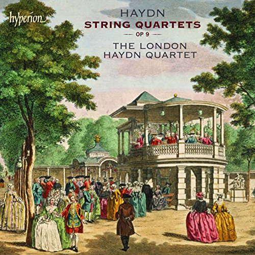 CD cover: classical scene with a gazebo and figures in period dress.