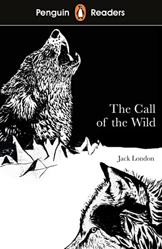 Book cover: black and white illustration of a howling wolf.