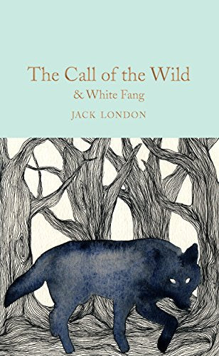 Book cover featuring a dark wolf walking through a forest of line-drawn trees.