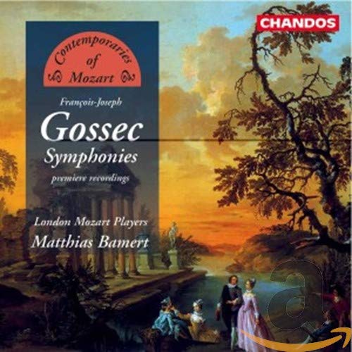 CD cover for Gossec Symphonies by London Mozart Playersbamert.