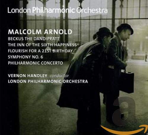 CD cover for Malcolm Arnold’s Philharmonic Concerto and Symphony No. 6.