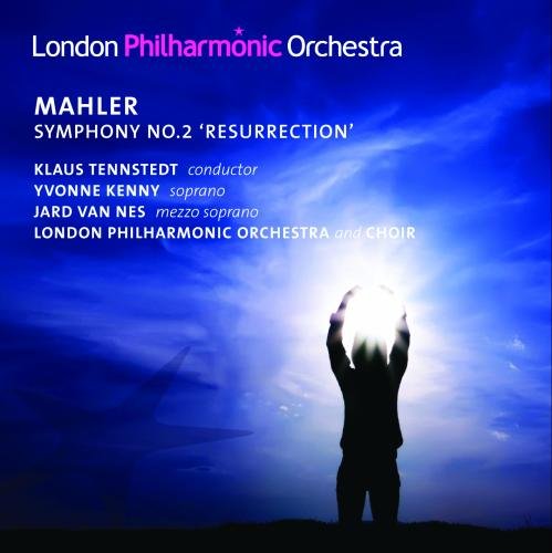 CD cover for Mahler’s Symphony No. 2, featuring a silhouetted figure.
