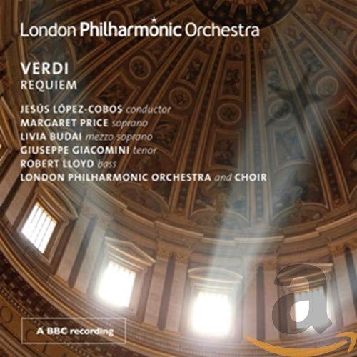 CD cover for Verdi’s Requiem performed by the London Philharmonic Orchestra.