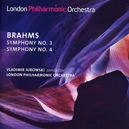 CD cover for Brahms symphonies by Jurowski and the London Philharmonic.