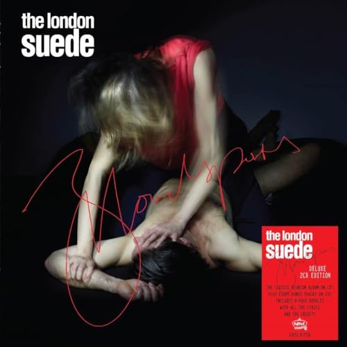 Album cover: two figures embracing, with red text and logo details.
