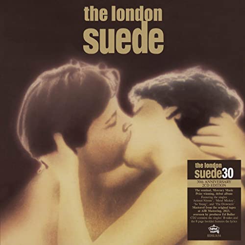 CD cover for The London Suede’s 30th Anniversary Deluxe Edition album.