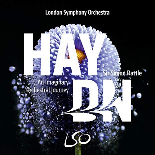 CD cover for Haydn album by London Symphony Orchestra, featuring a flower.