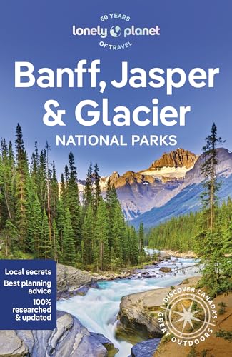 Lonely Planet travel guide cover featuring a turquoise river, pine forest, and mountain peaks.