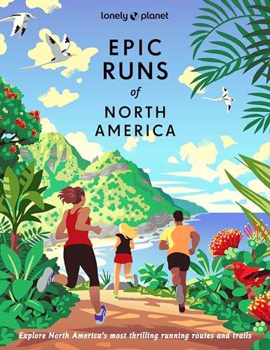 Lonely Planet book cover depicting three runners on a coastal trail.