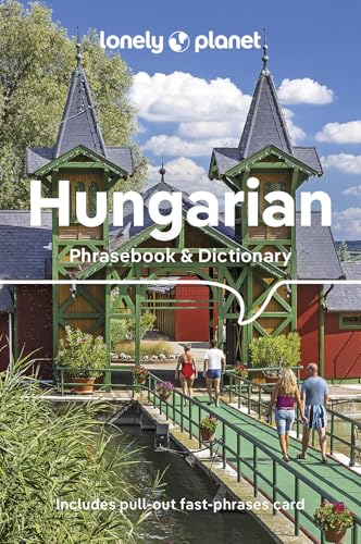 Lonely Planet Hungarian Phrasebook & Dictionary cover with building image.