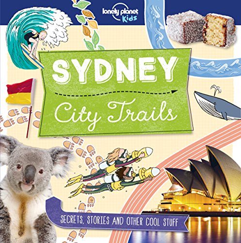 City Trails - Sydney" book cover with koala, Opera House, and divers.