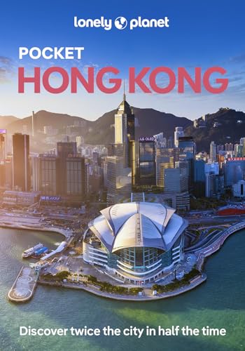 Lonely Planet Pocket Hong Kong guidebook cover with city skyline.