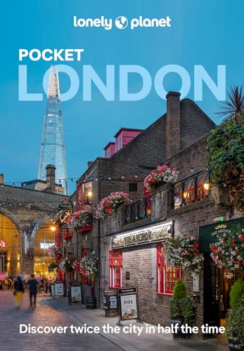 Lonely Planet Pocket London travel guide cover featuring The Anchor pub and The Shard.