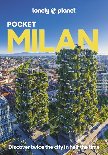 Lonely Planet Pocket Milan travel guide featuring the Bosco Verticale buildings in Milan.