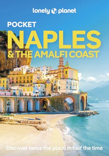 Lonely Planet travel guide cover featuring colorful buildings on a cliff overlooking the sea.