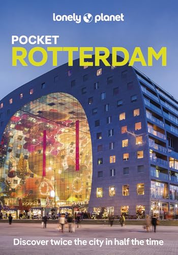 Lonely Planet Pocket Rotterdam guidebook featuring the Markthal building.