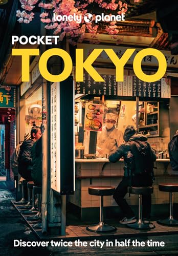 Lonely Planet Pocket Tokyo guidebook cover featuring a small Tokyo eatery.
