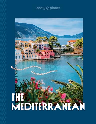 Lonely Planet travel guide cover featuring a coastal Mediterranean village.
