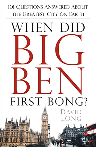 Book cover featuring Big Ben and a red bus with the title in red text.