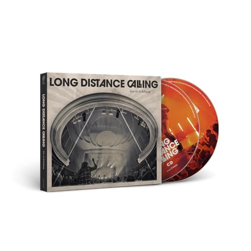 Blu-ray case for “Live At Lichtburg” by Long Distance Calling, with CDs.