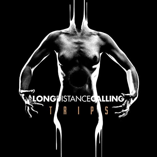 Black and white album cover featuring a distorted human figure.