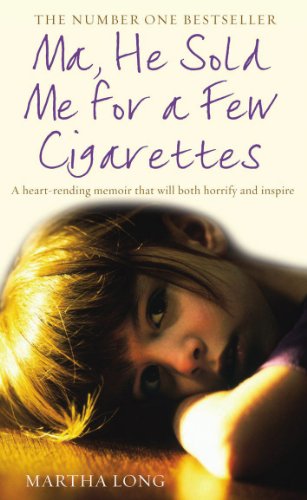 Book cover: a distressed young person and title "Ma, He Sold Me...