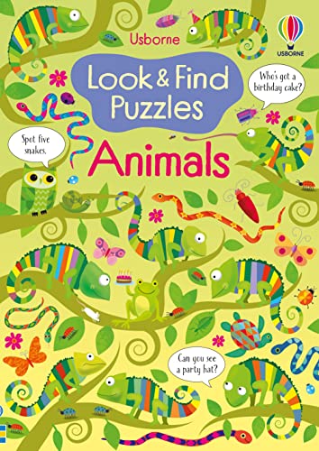 Book cover featuring colorful chameleons, snakes, and insects on a light green background.
