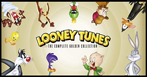 Looney Tunes Golden Collection DVD cover featuring various cartoon characters surrounding the central title.