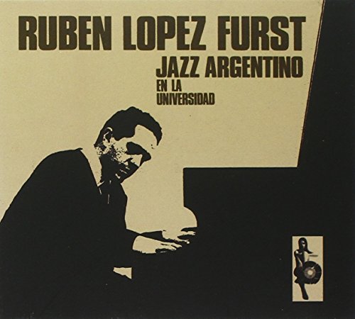 Album cover featuring a silhouette of Ruben Lopez Furst playing a piano.