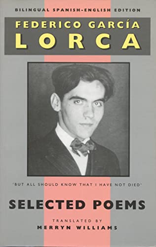 Book cover: “Selected Poems” by Federico García Lorca, portrait included.
